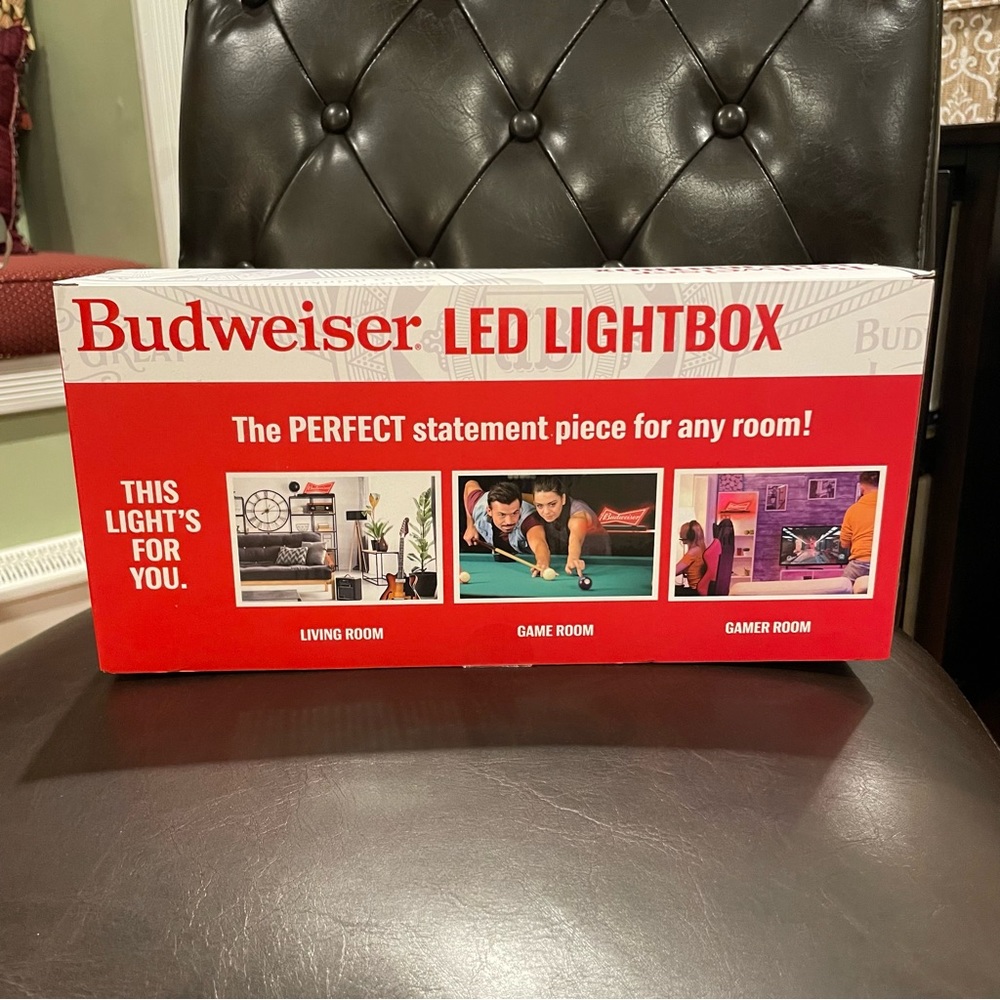 Brand new Budweiser LED Lightbox